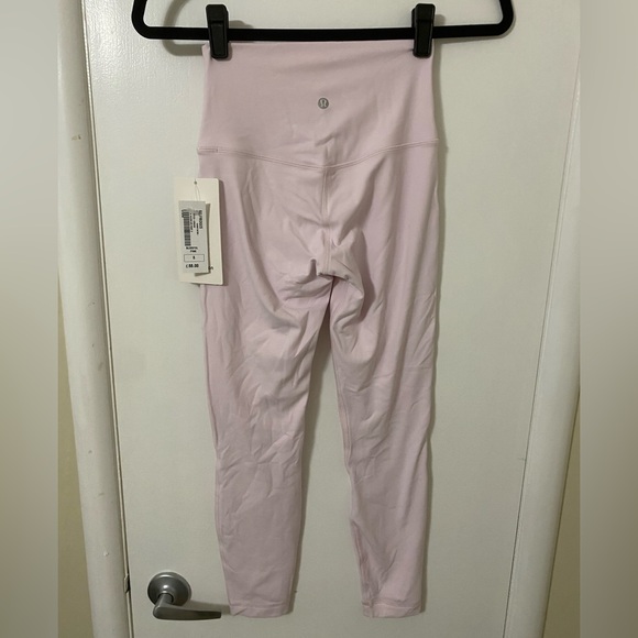 NWT lululemon BLISSFUL PINK align 25” leggings size US 4 - Picture 15 of 15